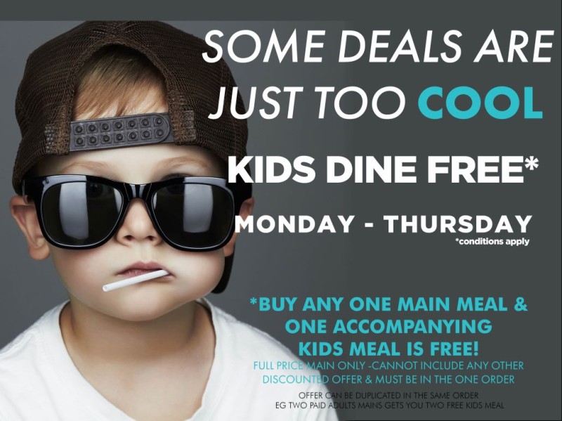 KIds Dine Free * t&c's apply